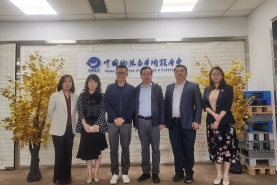 馬增榮會(huì)見(jiàn)安得智聯(lián)供應(yīng)鏈科技股份有限公司首席產(chǎn)品官林泰恩一行